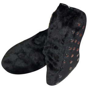 Cloudz Plush Memory Foam Travel Slippers w/ Treads - One Size Fits Most