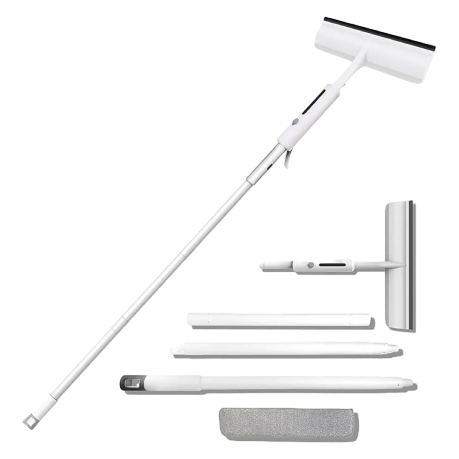 58” 3in1 Window Cleaning Squeegee Kit Spray & Squeegee