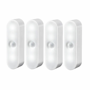 4 Pack 4" Samsung Motion Sensor Lights w/ Stick On & Magnetic Back