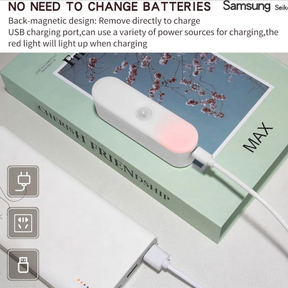 4 Pack 4" Samsung Motion Sensor Lights w/ Stick On & Magnetic Back