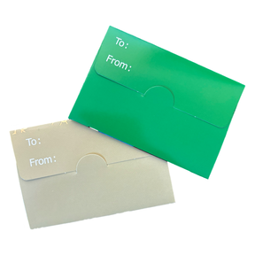 12pk of Assorted Christmas Holiday Gift Card Holders