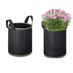 where to buy grow bags for plants 5 Gallon Fabric Grow Bags, Nonwoven Aeration Pots with Handles – Heavy