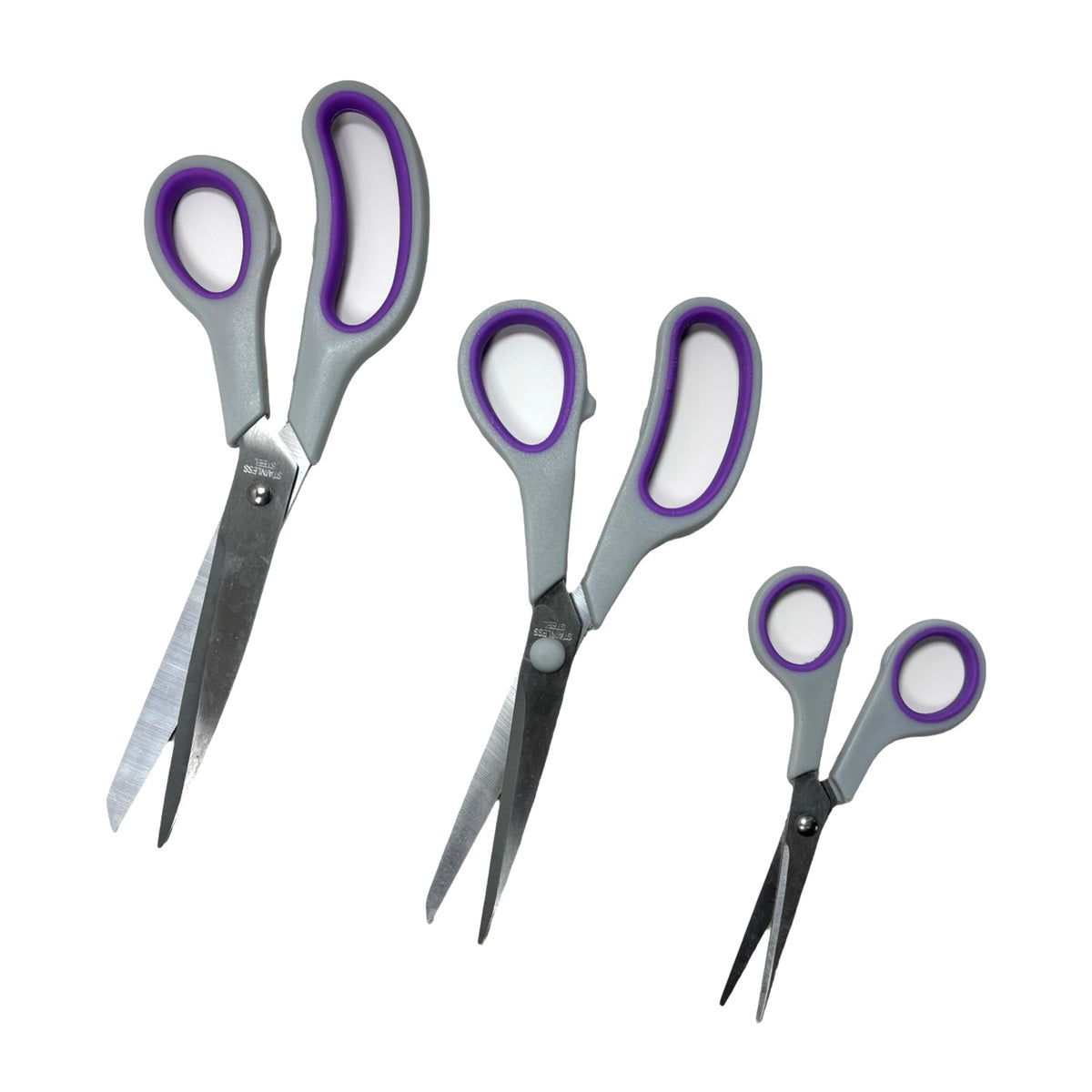 3pk Sewing Scissor Set - Embroidery, Sewing & Dressmaking Scissors