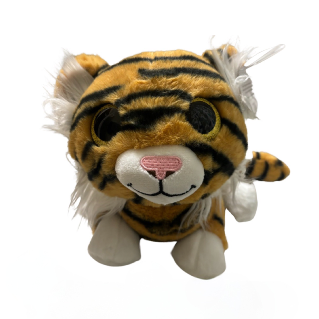 Porter The Tiger 8" Plush Toy By Wishpets - A New Friend To Cuddle