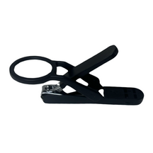 Nail Clipper with 2X Magnifying Glass & Nail File - Removable Nail Collection Tray