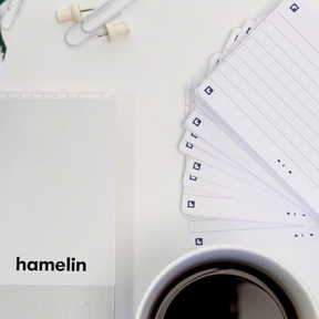 80ct Hamelin White Flash 2.0-3x5 Flashcards/Index Cards - Super Power's Included