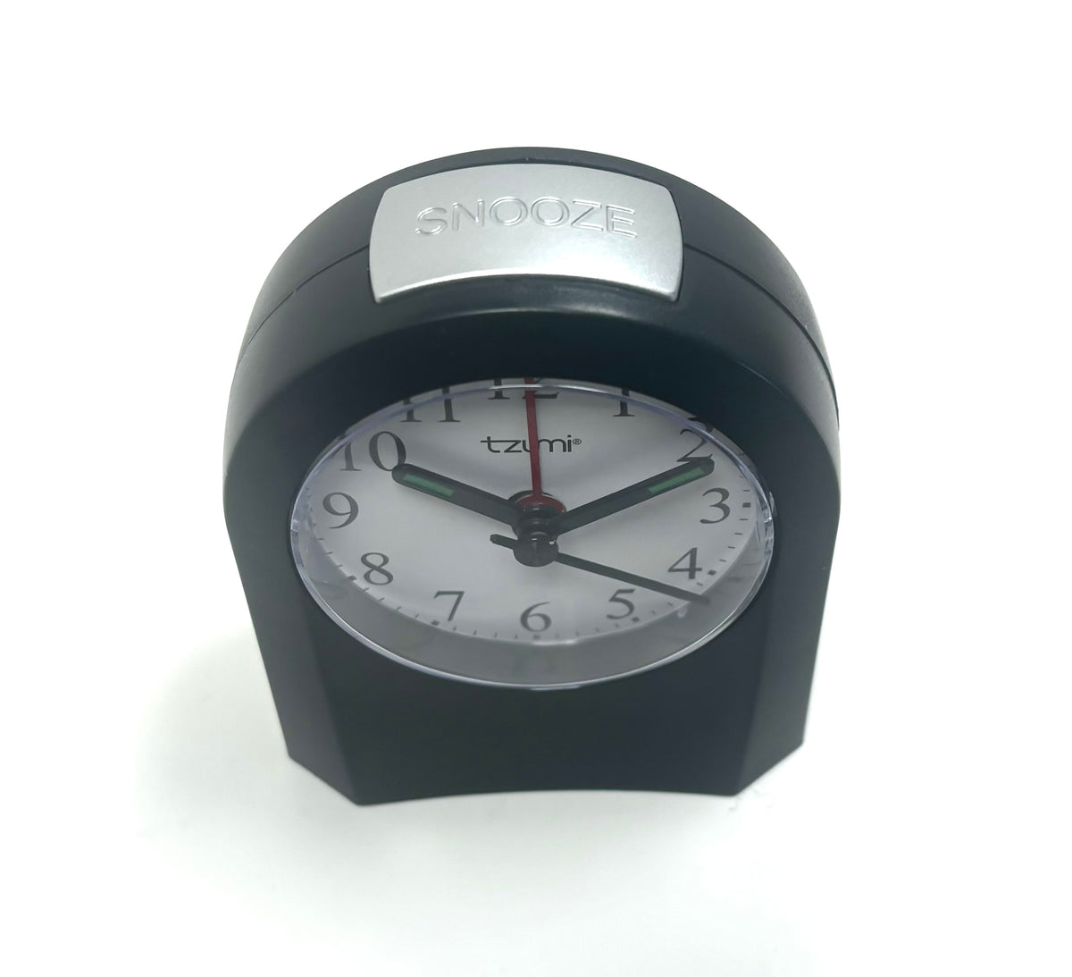 Tzumi 3" Cordless Analog Travel Alarm Clock - Easy to Read & Set