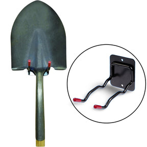 Dorman 2 Pronged Shovel & Rake Hook - Wall Mount, Easy Install