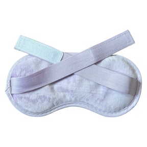 Gel Hot/Cold Eye Mask For Puffy Or Sore Eyes w/Plush Backing- Relax & Recharge