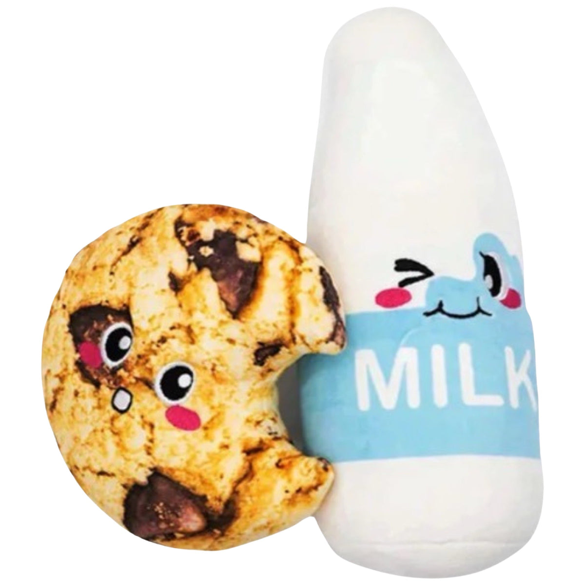 2pc Bewaltz 12" BFF Cookies & Milk BFF Plush Set - Velcro Together