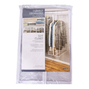 Hanging Suit Closet - Dust Free Storage For Suits And Other Garments