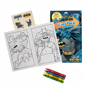 Bendon Superhero Play Packs – Coloring Books, Crayons & Stickers