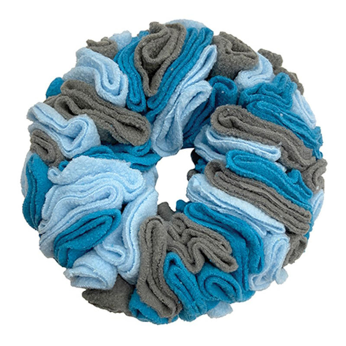 9" Hide'n Seek Snuffle Ring Dog Toy By fouFIT - Hide Treats Inside!