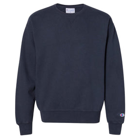 Champion Men’s Garment Dyed Crewneck Long Sleeve Sweatshirt