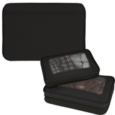 Expandable Packing Cubes – Set of 2 Travel Organizers with Mesh Panel (Small & Medium)