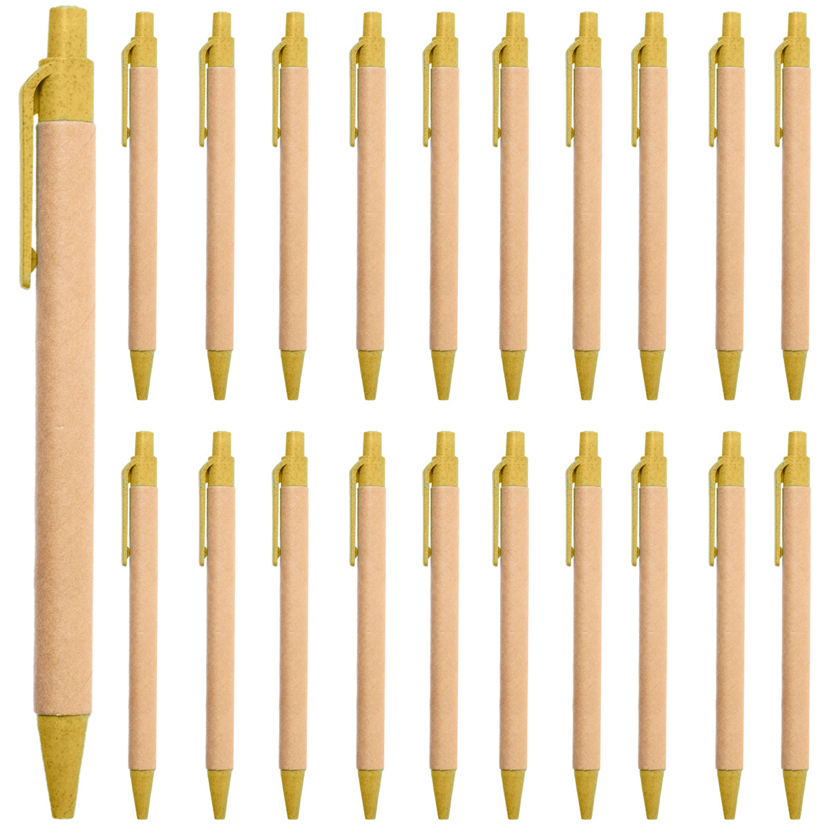 20pk Eco-Friendly Retractable Ballpoint Pens by Simply Genius