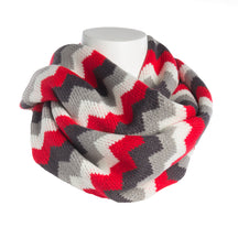 Women’s Crisp Zig Zag Infinity Scarf By Tickled Pink – Warm, Cozy