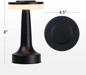 Bella Villa Portable LED Table Lamp – Touch Sensor with 3-Level Dimming