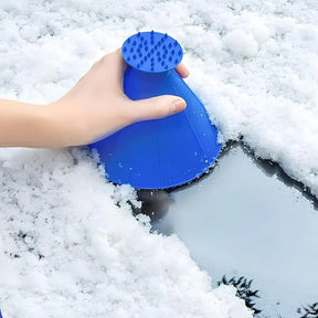 2pk Fast Acting Miracle Scraper for Ice, Snow, and Frost – Safe on Windshields