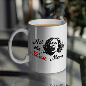 Mommie Dearest "Worst Mom” Large 15oz Mug - Funny Gift for Mom