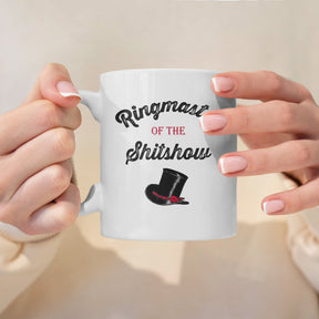 “Ringmaster Of The Show" Large 15oz Mug - Funny Gift for Friends or Family