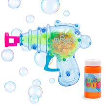 Friction Light-Up Bubble Gun – Shoots Continuous Bubbles!