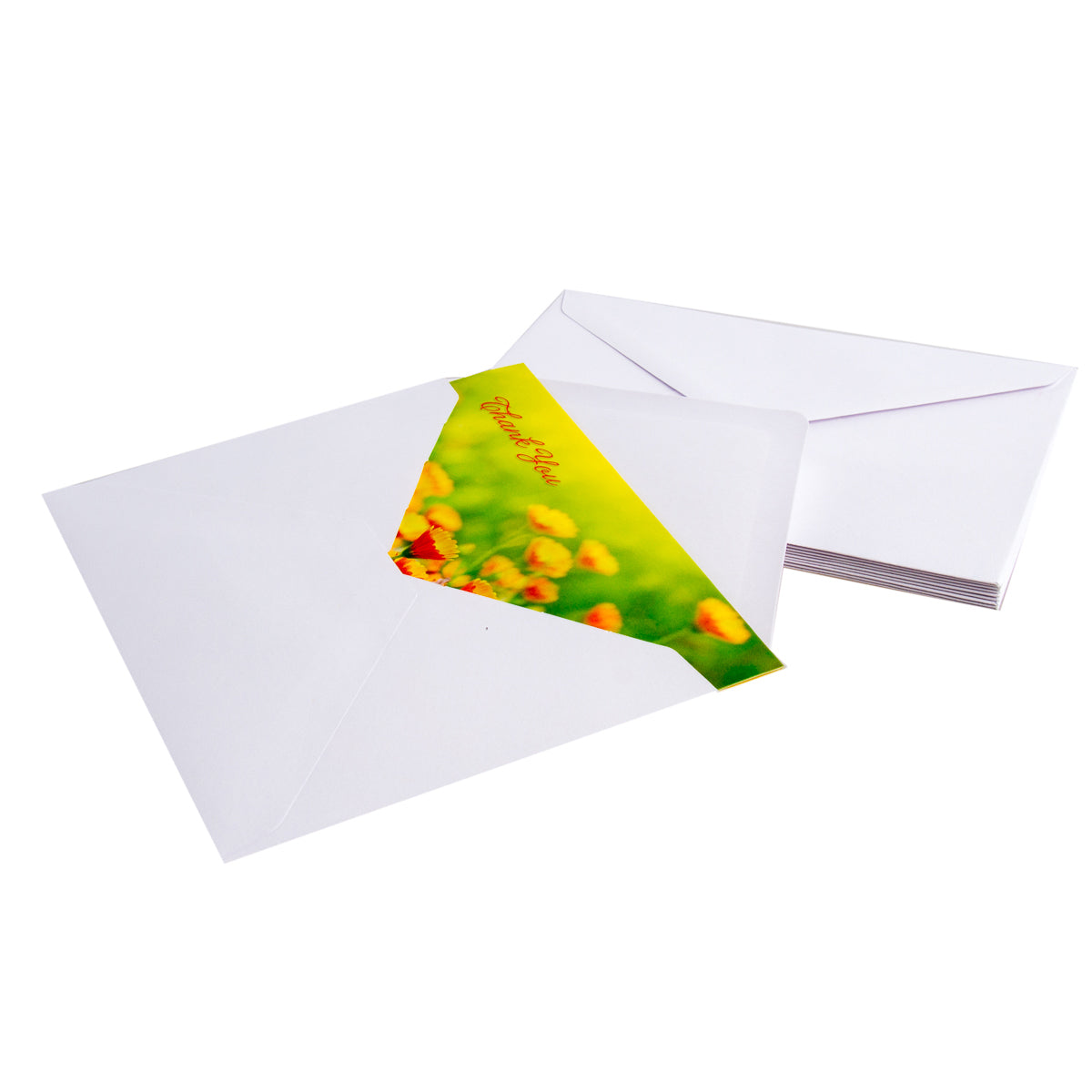 10pk Blank Thank You Cards & Envelopes by Special Thoughts