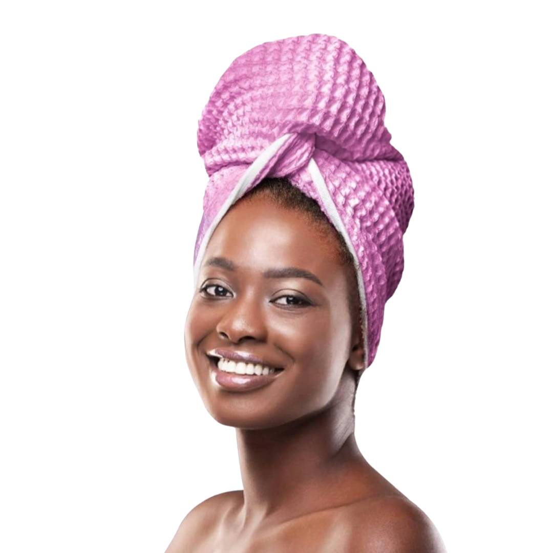 Extra Large 45 x 25 Breathable Hair Wrap Towel - Quick Drying Turban