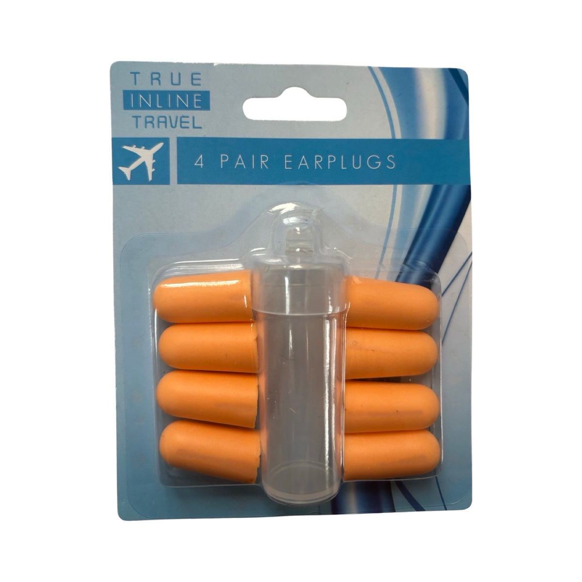 4 Sets of Earplugs With Case/ Attach to Keys or Wear on Neck - Block Out Loud Noises