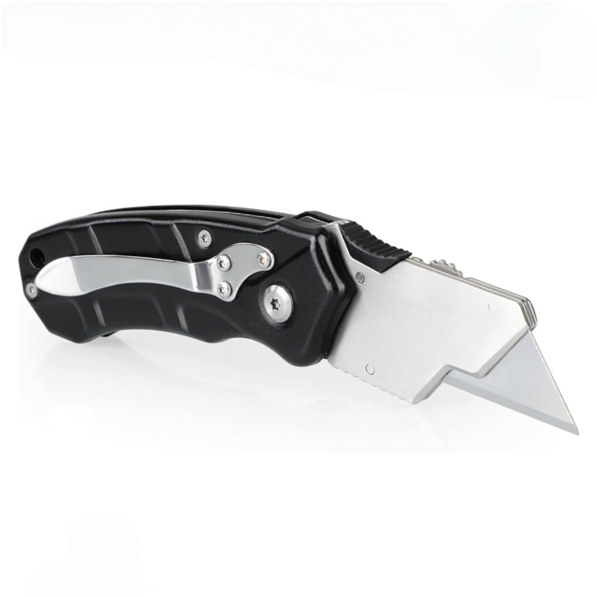 Olympia Turbofold Utility Box Cutter Knife - 5 Blades Included