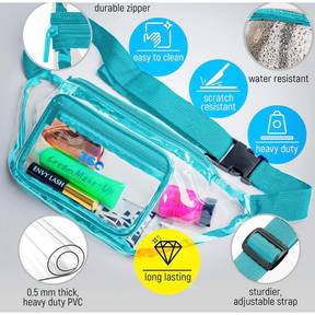 Clear Stadium & Event Approved Fanny Pack - Don't Get Turned Away