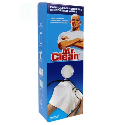 3pk Mr. Clean Easy Clean Reusable Microfiber Cloths - Multi-Purpose