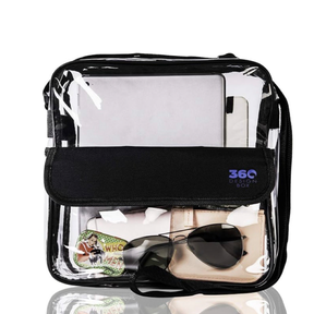 Clear Stadium & Event Approved Crossbody Bag- Don't Get Turned Away
