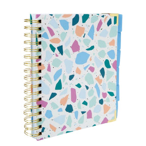 7" x 9" Fitlosophy 12 Month Undated Spiral Bound Wellness Planner