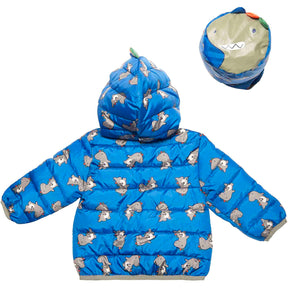 Robeez Packable Jacket For Kids – Insulated Waterproof With Hood