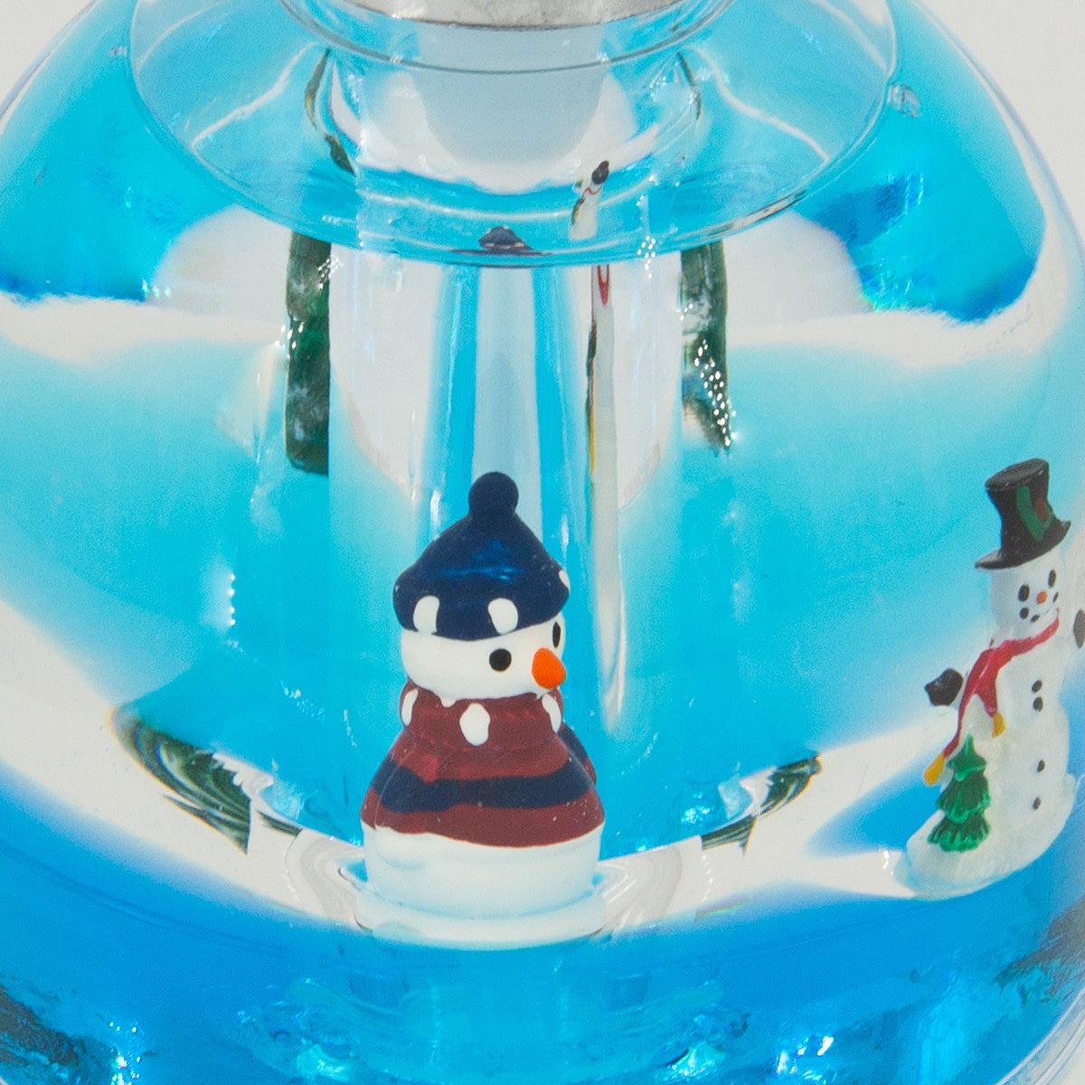 Holiday Scene Soap/Lotion Pump Bottle - Santa or Snowman