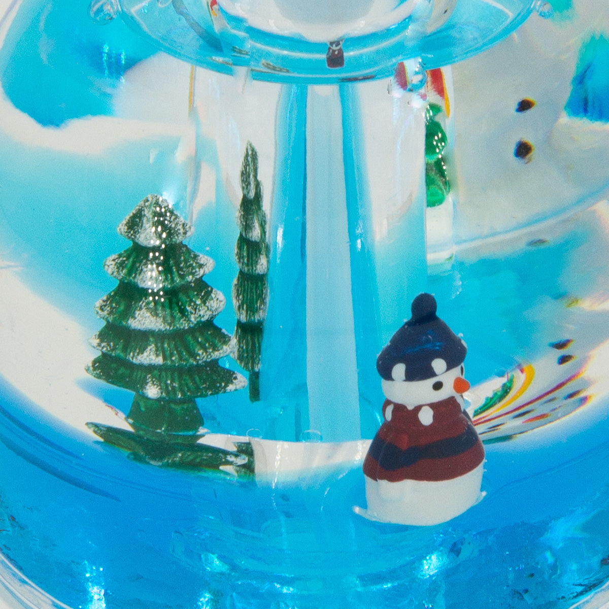 Holiday Scene Soap/Lotion Pump Bottle - Santa or Snowman