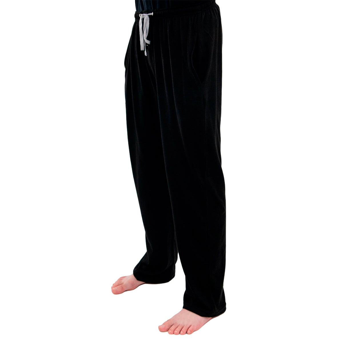 Tru Fit Men's Cotton Knit Lounge Pajama Pants – Fly & Pockets