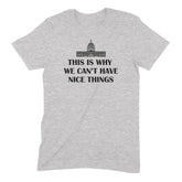 "Can't Have Nice Things" Premium Midweight Ringspun Cotton T-Shirt - Mens/Womens Fits