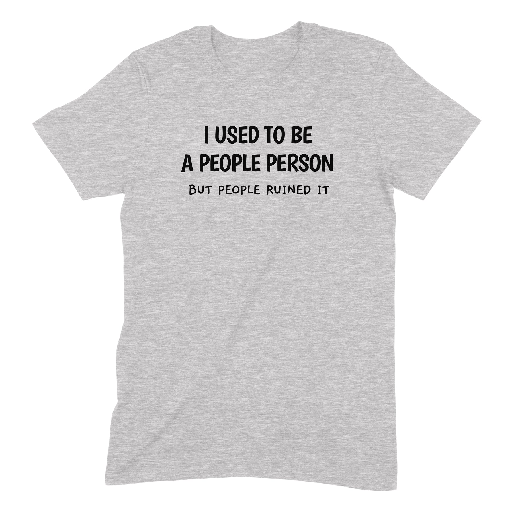 "People Person" Premium Midweight Ringspun Cotton T-Shirt - Mens/Womens Fits
