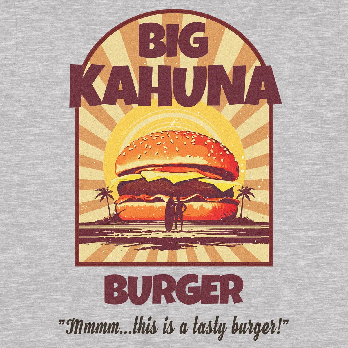 "Big Kahuna Burger" Premium Midweight Ringspun Cotton T-Shirt - Mens/Womens Fits