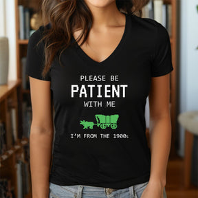 "Be Patient With Me" Premium Midweight Ringspun Cotton T-Shirt - Mens/Womens Fits