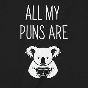 "Quality Puns" Premium Midweight Ringspun Cotton T-Shirt - Mens/Womens Fits