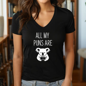 "Quality Puns" Premium Midweight Ringspun Cotton T-Shirt - Mens/Womens Fits