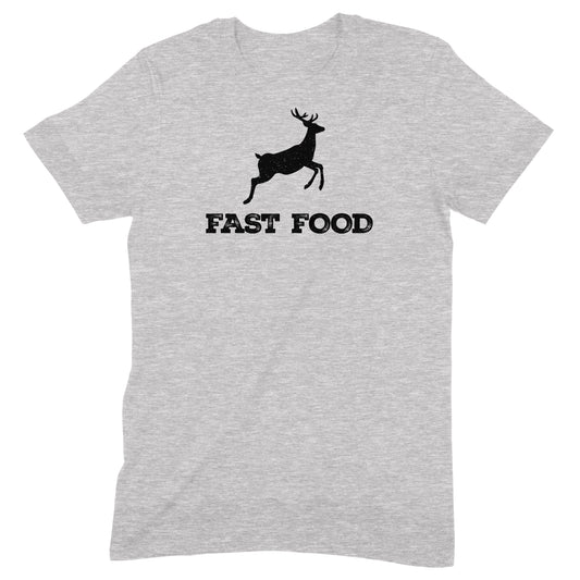 "Fast Food" Premium Midweight Ringspun Cotton T-Shirt - Mens/Womens Fits