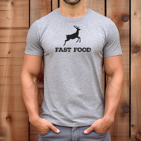 "Fast Food" Premium Midweight Ringspun Cotton T-Shirt - Mens/Womens Fits