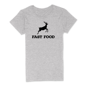 "Fast Food" Premium Midweight Ringspun Cotton T-Shirt - Mens/Womens Fits