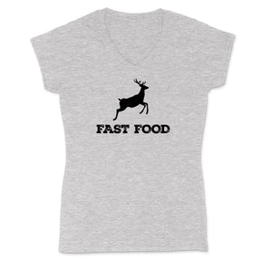 "Fast Food" Premium Midweight Ringspun Cotton T-Shirt - Mens/Womens Fits