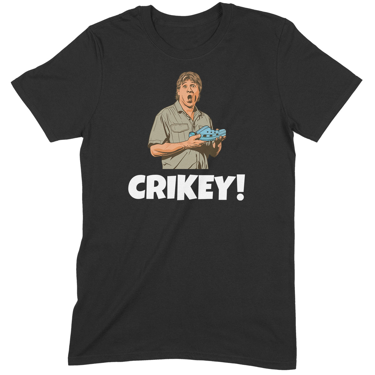 "Crikey!" Premium Midweight Ringspun Cotton T-Shirt - Mens/Womens Fits