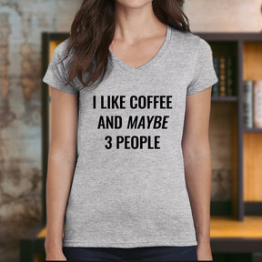 "I Like Coffee" Premium Midweight Ringspun Cotton T-Shirt - Mens/Womens Fits
